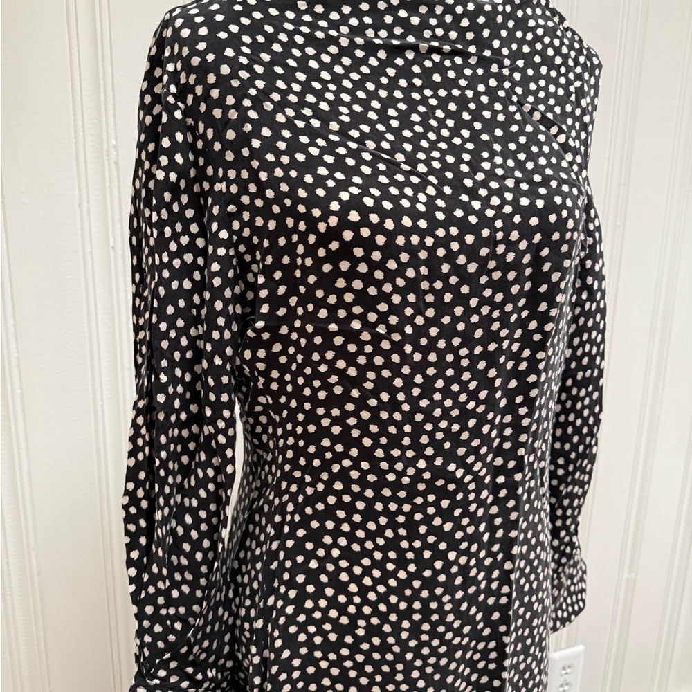 Women’s COS  Cowl Neck Long Sleeve Dress Size 12 - Picture 5 of 7